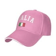 thumbnail image 2 of Italy Flag Unisex Sandwich Cap Classic Baseball Capunisex Adjustable Casquette Dad Hat, 2 of 5