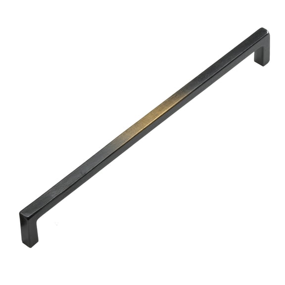 Schaub And Company 788-12-AZ Vinci 12" Luxury Rustic Modern Cast Bronze Large Cabinet Bar