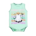 thumbnail image 3 of sususu Newborn Baby Girl Halloween Outfit Infant Romper Long-Sleeve Bodysuit(Green,3-6 Months), 3 of 7