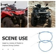 thumbnail image 3 of Minkissy 2Pcs Throttle Cable Metal Precise Control Multi Outdoor Adventure For Motorcycle, 3 of 6