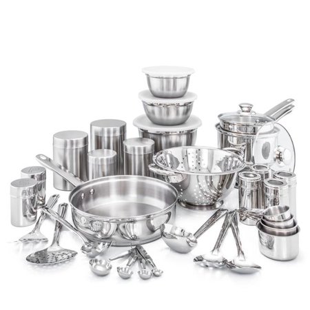 

Kitchen in a Box Stainless Steel Cookware Set - 36 Piece