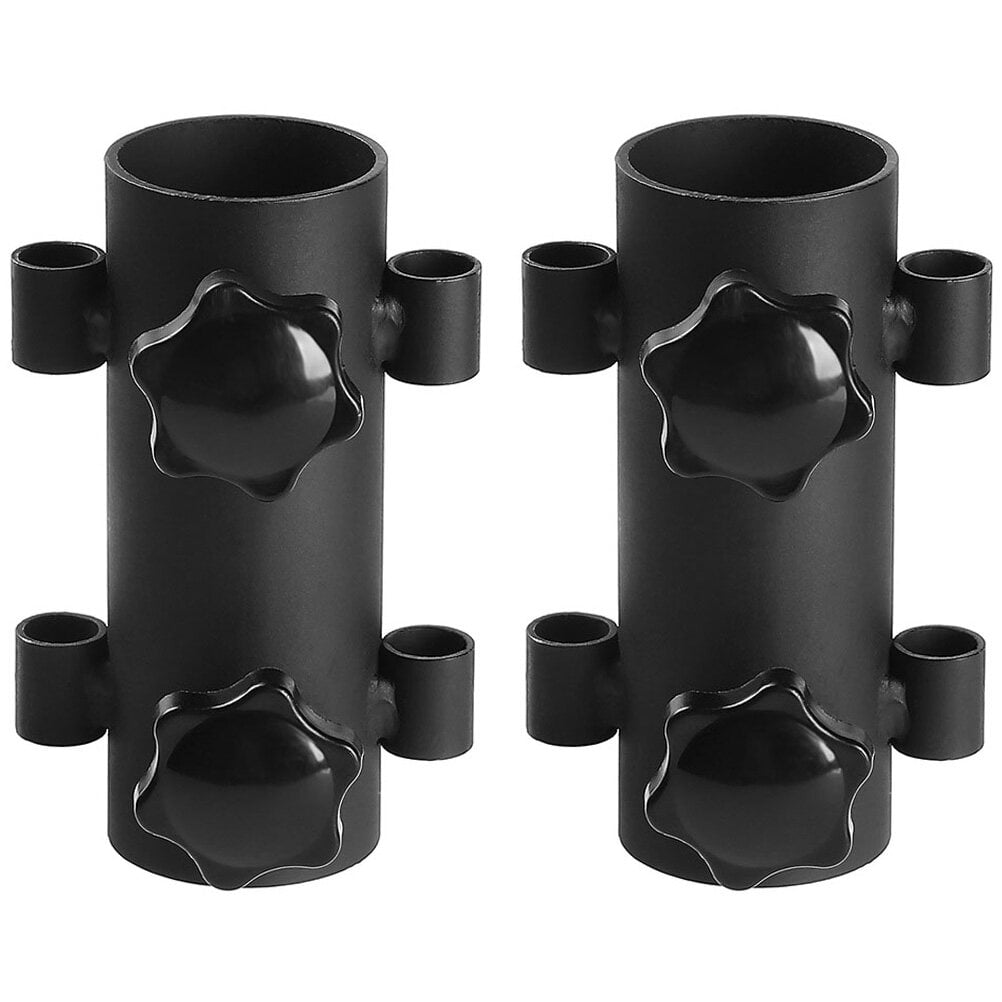 2pcs Canopy Pole Holder Awning Rod Holder Canopy Tent Pole Pipe Camping
