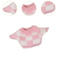 thumbnail image 6 of yotijay Doll Clothes for 20cm Dolls DIY Birthday Gift Dress up Cute Knitted Clothing Pink White, 6 of 9