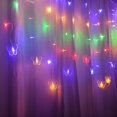 thumbnail image 2 of Butterfly Curtain String Light 14.8Ft 120LED Window USB Fairy Lights 24 Butterfly 8 Modes with Remote Control for Room Bedroom Patio Party Wedding Holiday Christmas Decoration (Colorful), 2 of 6