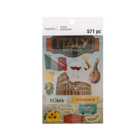 UPC: 0195158479218 | Italy Sticker Book by Recollections™