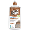 Quick Shine Hardwood Floor Luster, Pfas-Free Formula Floor Polish with Plant-Derived Carnauba 27oz