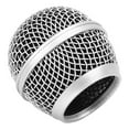 thumbnail image 4 of Replacement Mic Grille,   Microphone And Wired Mics Replacement Blue Steel Mesh Microphone Grill Head For  Sm58, 4 of 8