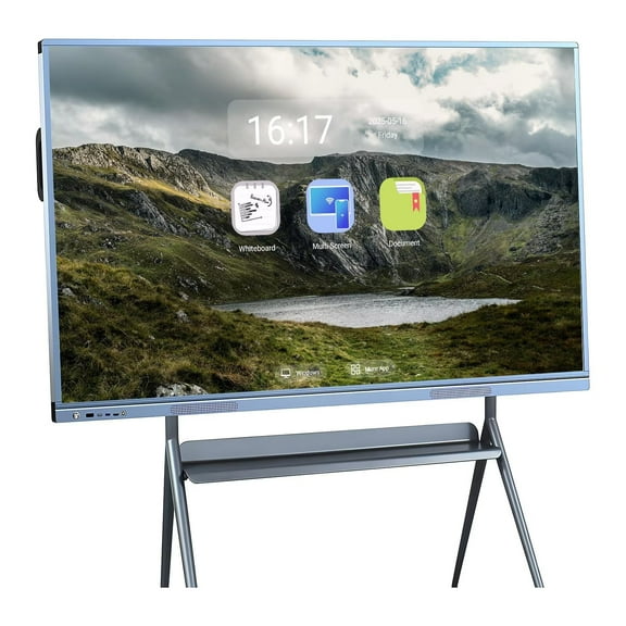 BELNET Smart Board, 55 Inch Digital Electronic Whiteboard and Smartboard for Presentation, Touch Screen All-In-One Computer Monitor for Classroom and Business