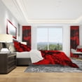 thumbnail image 3 of Designart 'Speak Out Red Lips' Modern & Contemporary Duvet Cover Set, 3 of 4