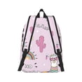 thumbnail image 5 of Wukai No Drama Llama Paper Reusable Cosmetic bag,Travel Toiletry Organizer Capacity,Waterproof Puzzle Bags, 5 of 7