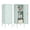Green, variant on 39"H Lockable Metal Locker Cabinet with Adjustable Shelf & Ventilation for Gym Office Home Garage