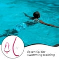 thumbnail image 3 of Luxshiny 1 Set Snorkel Set For Adults Rosy Plastic For Enhanced Performance In Swimming, 3 of 8
