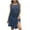 Navy, variant on Taqqpue Womens Summer Dresses Casual Round Neck Sleeveless Sundress Crochet Beach Cover Up Loose Fit Flowy Tank Dress