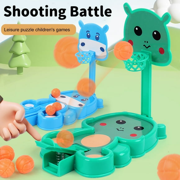 Tabletop Basketball Game Toy Novelty & Interesting Fingertip Desktop Basketball Shoot Game Parent-child Interactive Battle Toy for 2 Players Home Party Leisure Toys for Kids & Adults