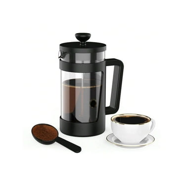 21 Oz French Press Coffee Maker, Small Coffee Press, Coffee Brewer With 3 Level Filtration, Perfect for Tea, Coffee Lovers - 2-4 cups Capacity