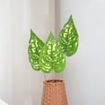 thumbnail image 5 of 5 hojas artificiales realistas para decorar plantas artificiales., 5 of 5