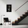 thumbnail image 2 of ZHONGYUTONG Black African Wall Art Gold Crown Wall Decor King Picture African American Canvas Prints Artwork for Home Room Office Decoration Framed (28.00" x 42.00"), 2 of 5