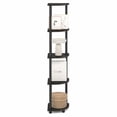 thumbnail image 6 of Furinno TURN-N-TUBE 5 Tier Corner Bookshelf in Black Espresso, 6 of 8