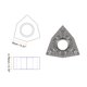 thumbnail image 3 of Carburo Torneado Inserciones WNMG080404FG Fresado Ranura Corte Herramienta para DWLN Serie Torneado Soporte Unique Bargains herramientas de torneado de torno, 3 of 5