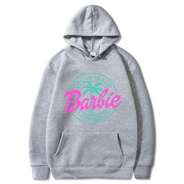 Barbie Let S Go Printed Pattern Ebay Plus Fleece Sweatshirt Hoodie