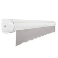 thumbnail image 7 of Awntech 16' x 10' Full Cassette Right Motorized Patio Retractable Awning, Gray, 7 of 7