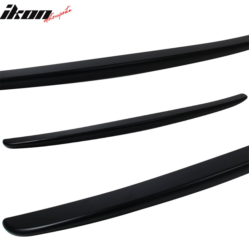 Fits 98-04 Audi A6 Sedan C5 A Style Unpainted Black Trunk Spoiler Wing ABS