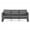 Grey 3-Seater Sofa, variant on Aoodor Patio Furniture Loveseat Aluminum Sofa Couch Deep Seat - All-Weather Resistant Outdoor Conversation Set with Thick Cushions