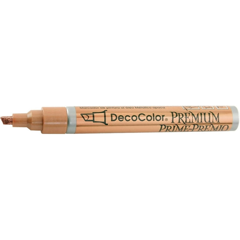 Marvy Decocolor PREMIUM Metallic Marker - Chisel Tip