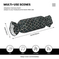 thumbnail image 2 of Candy Pillow With Pillow Core 24.6×9.8in Durable Cord Opening And Closing Design Waterproof And Easy To Install Leopard Skin Print Style Darkgreen_3, 2 of 8