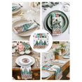 thumbnail image 3 of Gingerbread Christmas Cloth Napkins Set of 8 Reusable Dinner Napkins, Xmas Tree Snowflake Winter Cocktail Napkin Washable Table Napkins for Wedding/Holiday Party/Baby Shower 20"x20", 3 of 7