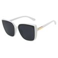 thumbnail image 4 of Gafas de Sol para mujer, gafas de sol de diseño vintage, gafas de sol negras con marco grande, 4 of 4