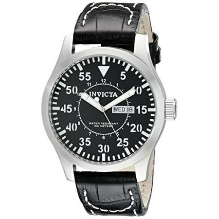 Invicta Men's Specialty 11204 Grey Leather Watch