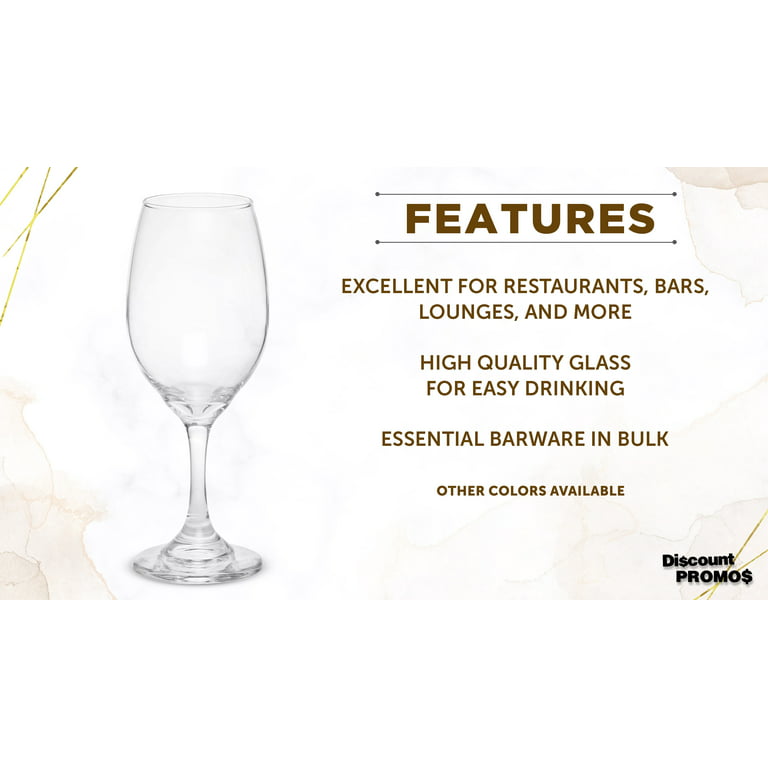 Choice 4 oz. Light Weight Clear Plastic Stemless Wine Sampler