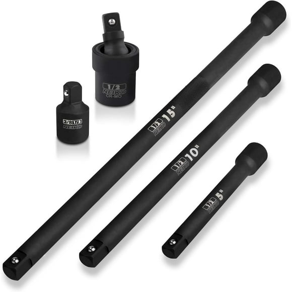 Set de barra de extensión y adaptador Neiko 00256A Drive de 1/2 pulgada