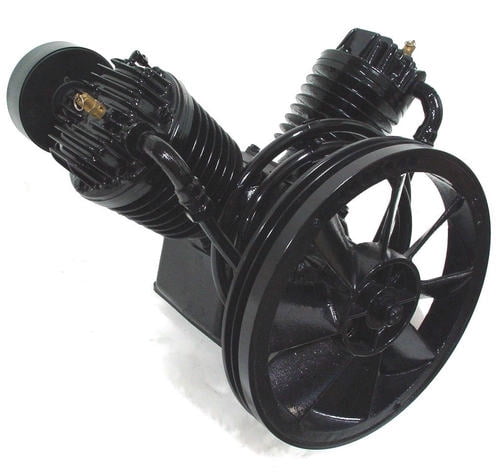 Schulz v-series single phase 230 volts-30cfm,7.5-hp 80-gallon air compressor 7580hv30x-1 horizontal