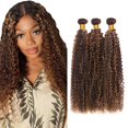 thumbnail image 1 of Hair Bundles HeioWuio P4/30 Curly Wave Highlight, 50 cm, marrón, 1 of 7