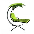 thumbnail image 5 of FDW Hanging Chaise Lounger Chair Arc Stand Air Porch Swing Hammock Chair Canopy, 5 of 5