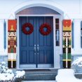 thumbnail image 5 of Outdoor Nutcracker Christmas Couplet Decorations,Life Size Soldier Model Nutcracker Banners for Front Door Porch Garden Indoor Exterior Party Xmas Festival Decor, 5 of 6