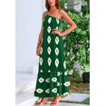 thumbnail image 3 of Vestido PRETTYGARDEN Maxi Bohemio Estampado de Un Hombro M, 3 of 8