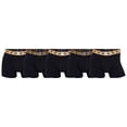 thumbnail image 1 of CR7 Calzoncillos para hombre, paquete de 5 - calzoncillos, bolsa de viaje, algodón elástico, logo en la cintura Negro/Oro M (Medium), 1 of 3