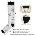 thumbnail image 3 of joogoo Airplane Retro Socks Women Men Knee High Sock, 3 of 8