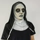 thumbnail image 2 of Halloween horror monja máscara, Juego De Rol Horror Monja Máscara Con Bufanda, Máscara De Horror Para Mujeres Adultas, Halloween Fiesta Accesorios, 2 of 5