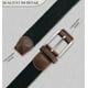 thumbnail image 3 of Pack de 2 cinturones elásticos trenzados, cinturones de tela trenzada, 3 of 5