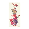 thumbnail image 2 of Wrapables® Floral Temporary Tattoos Body Art Water Tattoos (8 Sheets), Pink Floral, 2 of 13