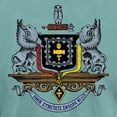 thumbnail image 3 of CafePress - Psi Upsilon Colored Crest T Shirt - Mens Comfort Colors Shirt, 3 of 5