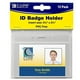 C-line Produits Inc 89732 Porte-Badges d'Identification Horizontale 12 Pack de 5 – image 2 sur 2