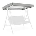 thumbnail image 2 of Heavy-Duty Swing Canopy Replacement - 75x47x9" Waterproof Patio Swing Cover, UV-Resistant Ripstop Fabric for 2-Seater Porch & Garden Swings, 2 of 5