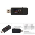 thumbnail image 4 of USB Tester, Intelligent LCD Display Durable Digital Ammeter, Memory Charging Fast Charge For Measure Voltage Measure Current, 4 of 8
