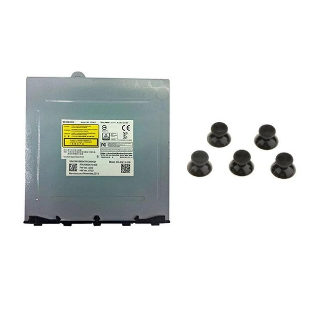 Unidad de CD-ROM de Sustitución de Unidad óptica de DVD Sección de Controlador de CD para Microsoft ONE + Tapa de Barra Antiadherente Tapa de Clavija Analógica Baoblaze Módulo lector de unidad de DVD