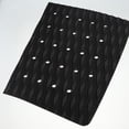 thumbnail image 2 of Yuarrent Almohadilla de tracción para cubierta de Surf de 6 uds., alfombrilla de Surf con fuerte adhesivo EVA, almohadillas para pies, tabla de Surf para Deportes acuáticos Negro Yuarrent OD031731-01B, 2 of 6